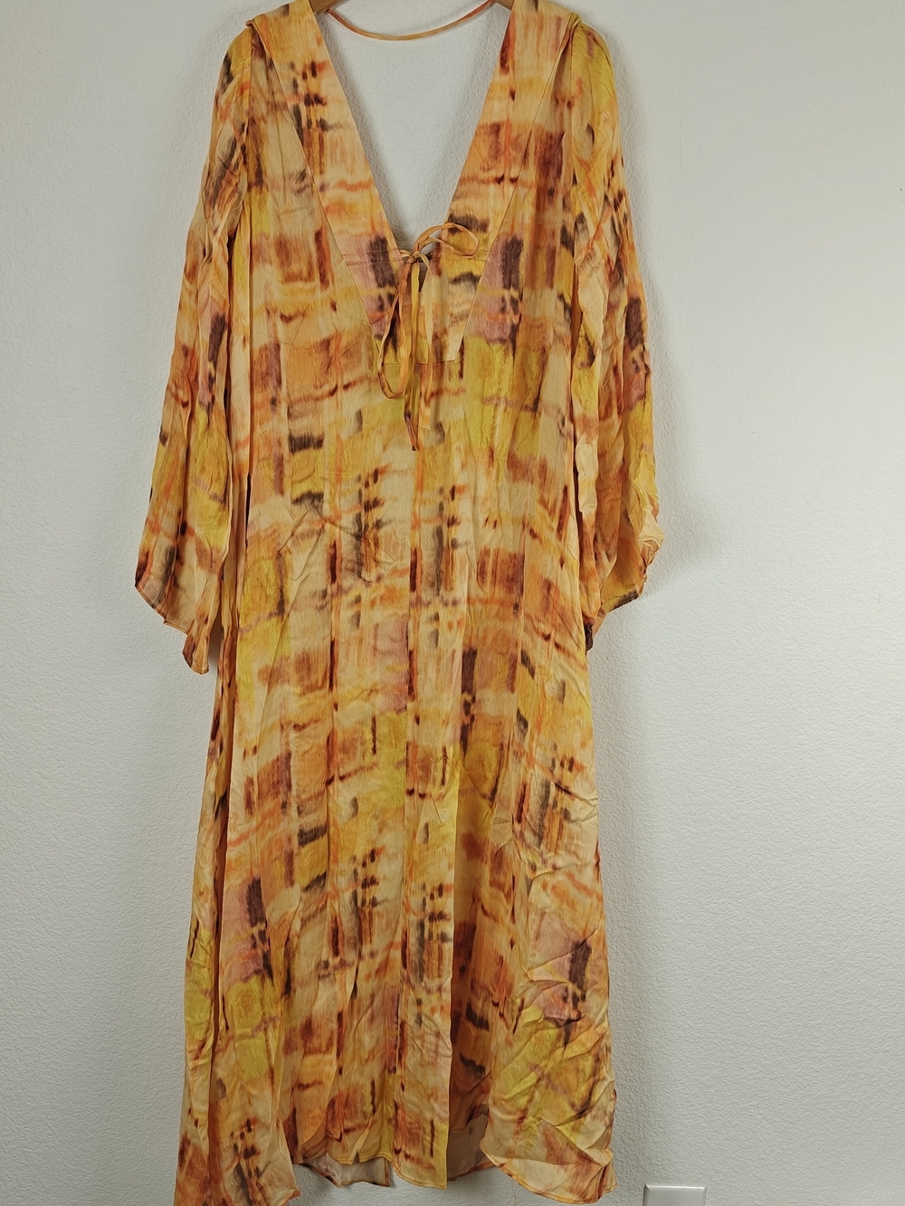 Cult Gaia Eeva Cover-Up Maxi Dress NWT Summer Haze Resort Goddess Large - Picture 13 of 16